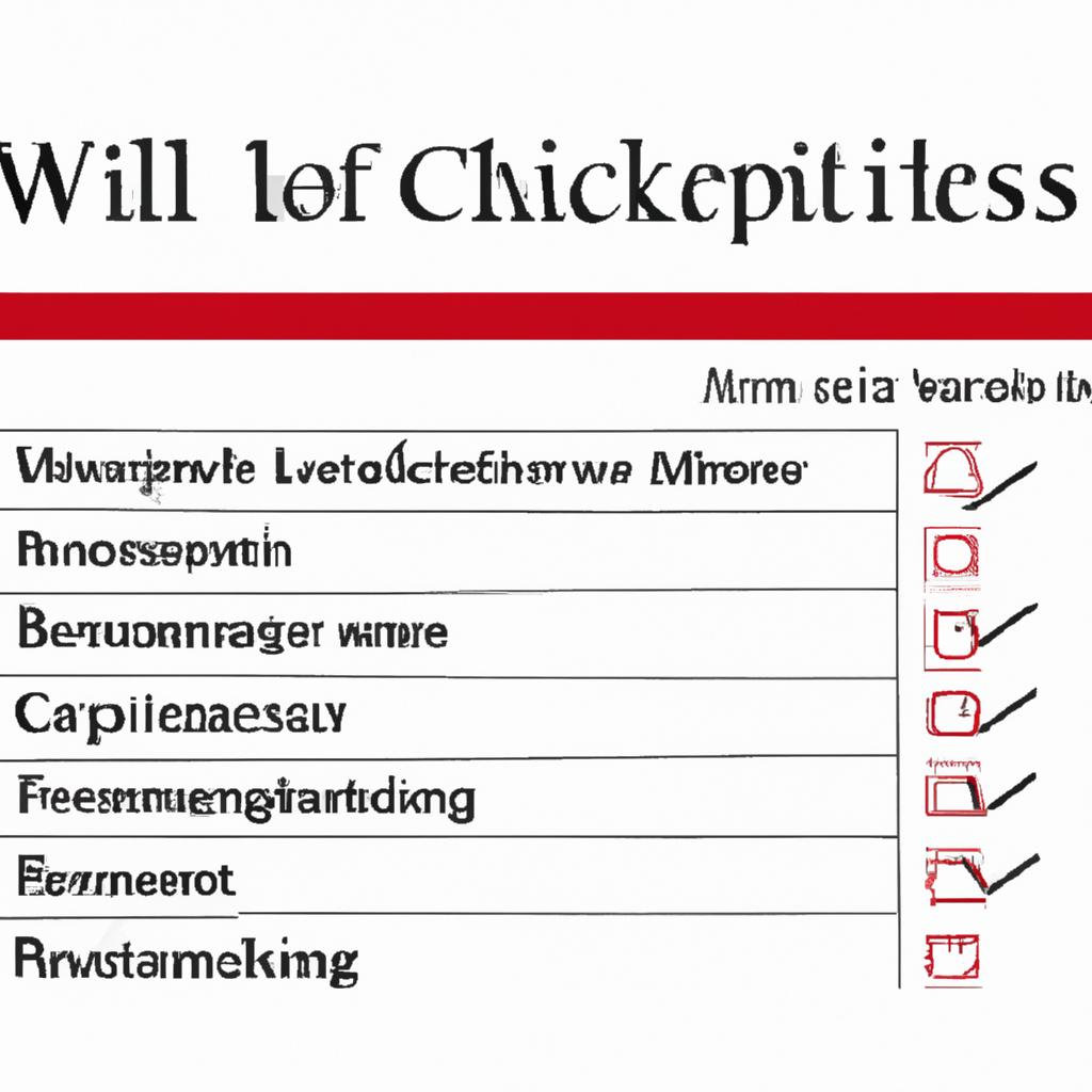 Important Considerations⁣ for⁢ Your ⁢Living Will ⁣Checklist